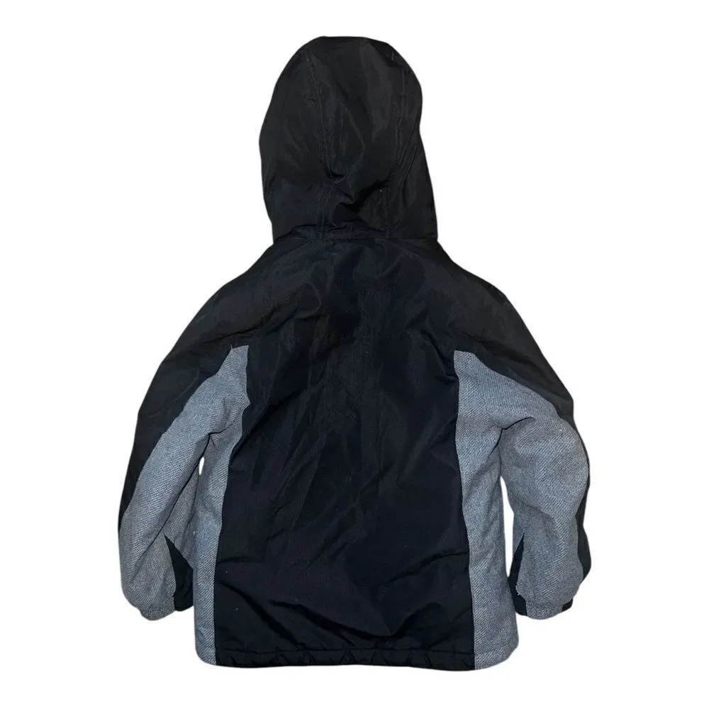 ZeroXposur Boys Thruster 3-in-1 System Jacket Black Yellow 6/7 EUC